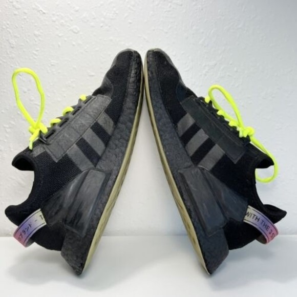 Adidas NMD_R1 Size 6 Black Sonic Ink Multi Color Men Sneaker Shoes GY8282 black - Picture 5 of 9